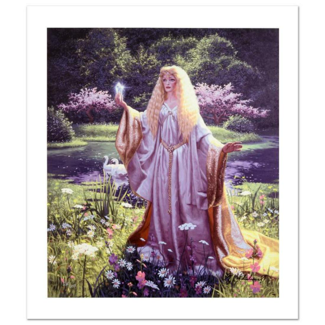 "The Gift Of Galadriel" Limited Edition Giclee on: Known world wide for his fantasy and science fiction illustrations, Greg Hildebrandt has created an abundance of fascinating artwork including, and most notably his illustration work for J.R.R. Tolkie