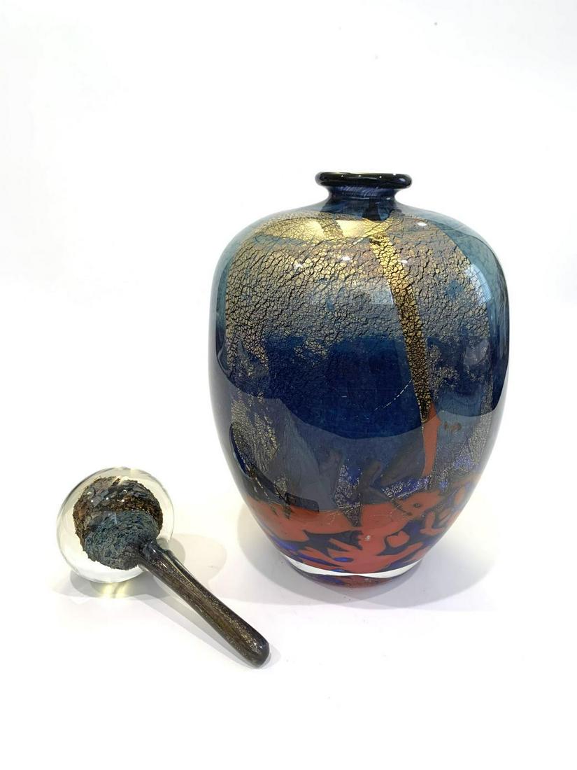 Jean-Claude Novaro Hand Blown One-of-a-kind Glass: Artist: Jean-Claude Novaro. Medium: Hand Blown One-of-a-kind Glass Sculpture. Title: . Signature: Signed. Size: 10x8". Certificate of authenticity: Is included. Reference# 30596.