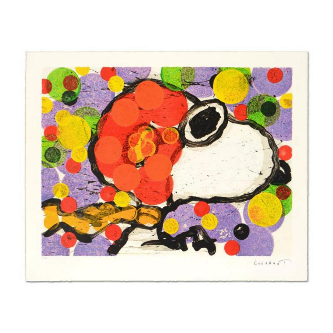 Tom Everhart- Hand Pulled Original Lithograph: Artist: Tom Everhart. Medium: Hand Pulled Original Lithograph. Title: Synchronize My Boogie Afternoon. Size (Unframed): 27.5" x 34". Certificate of Authenticity: Is included. Additional: Tom Everhart 