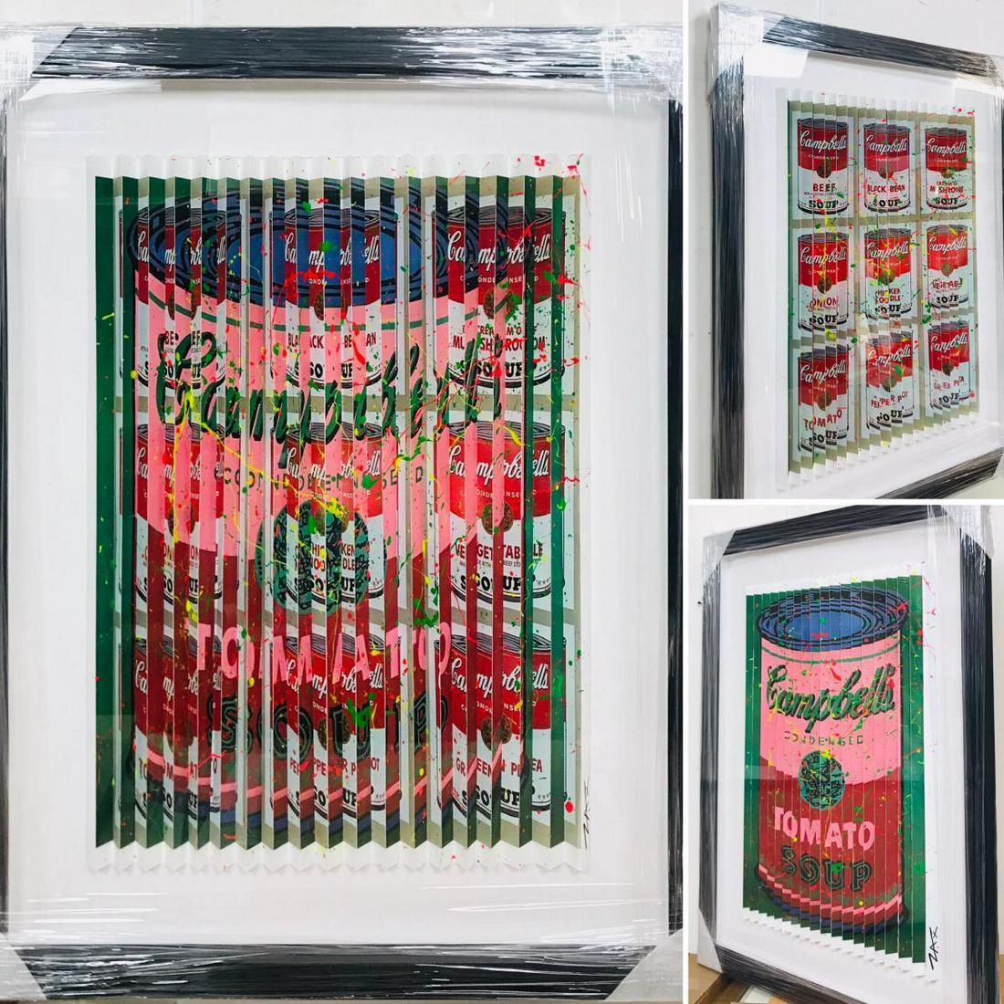 E.M. Zax- One-of-a-kind 3D polymorph mixed media on (1 of 1)