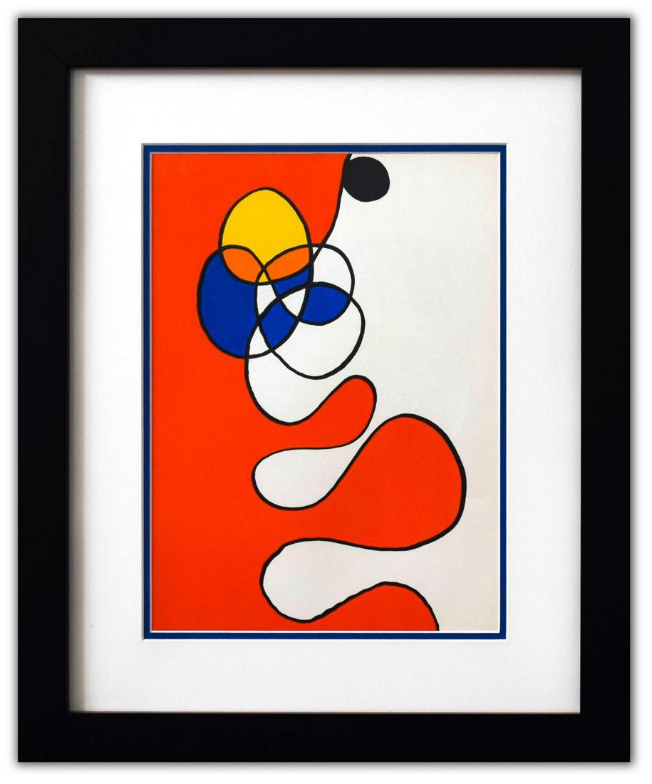 Alexander Calder- Lithograph "DLM173 - Composition V" (1 of 2)