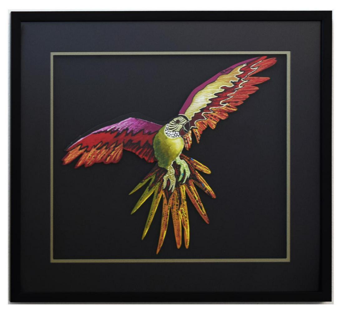 Patricia Govezensky- Original Painting on Laser Cut (1 of 2)