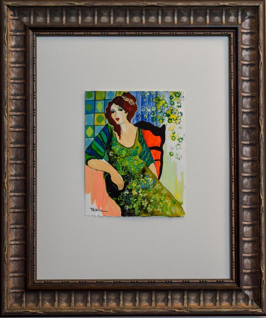 Patricia Govezensky- Original Mixed Media "Summertime" (1 of 2)