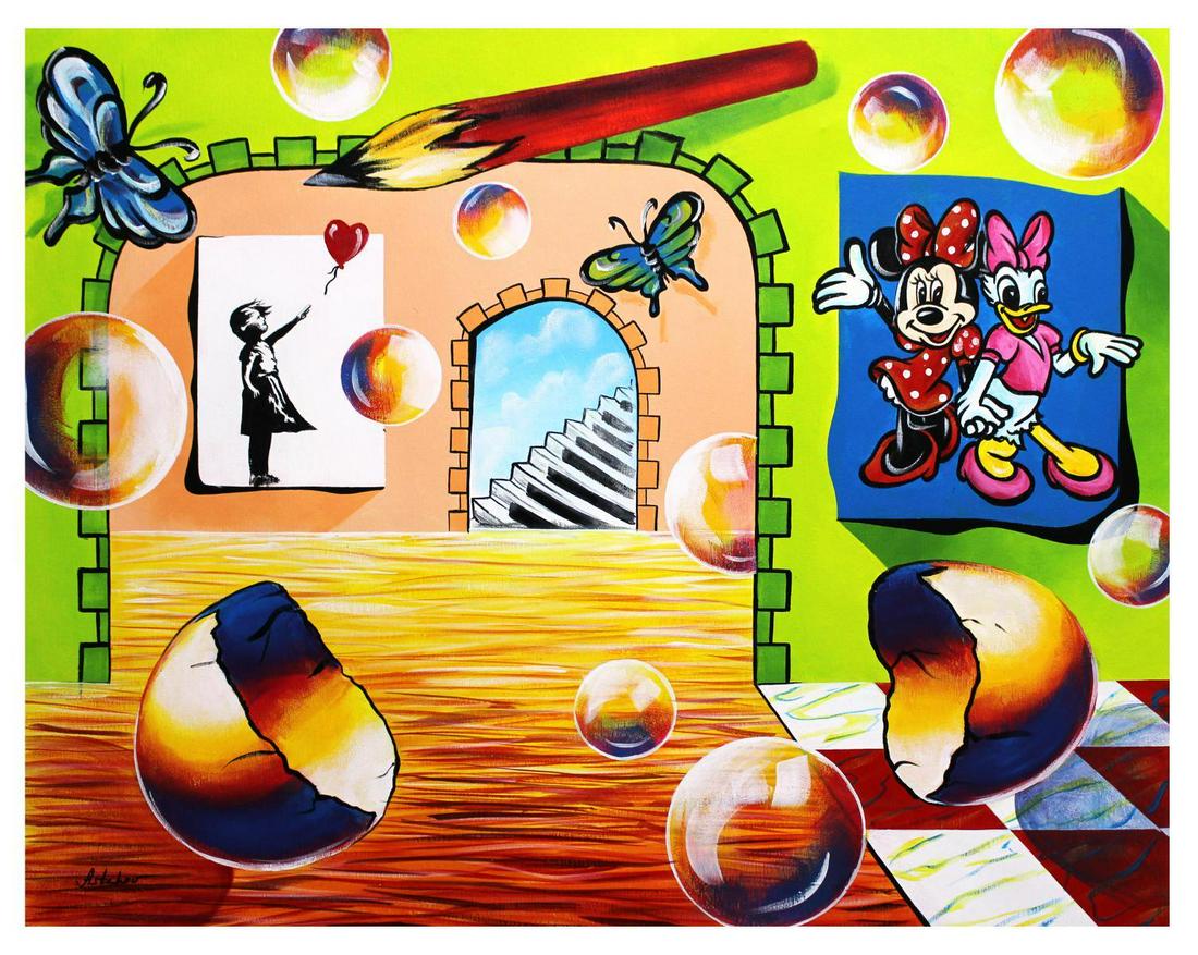 Alexander Astahov- Original Oil on Canvas "Masters (1 of 2)