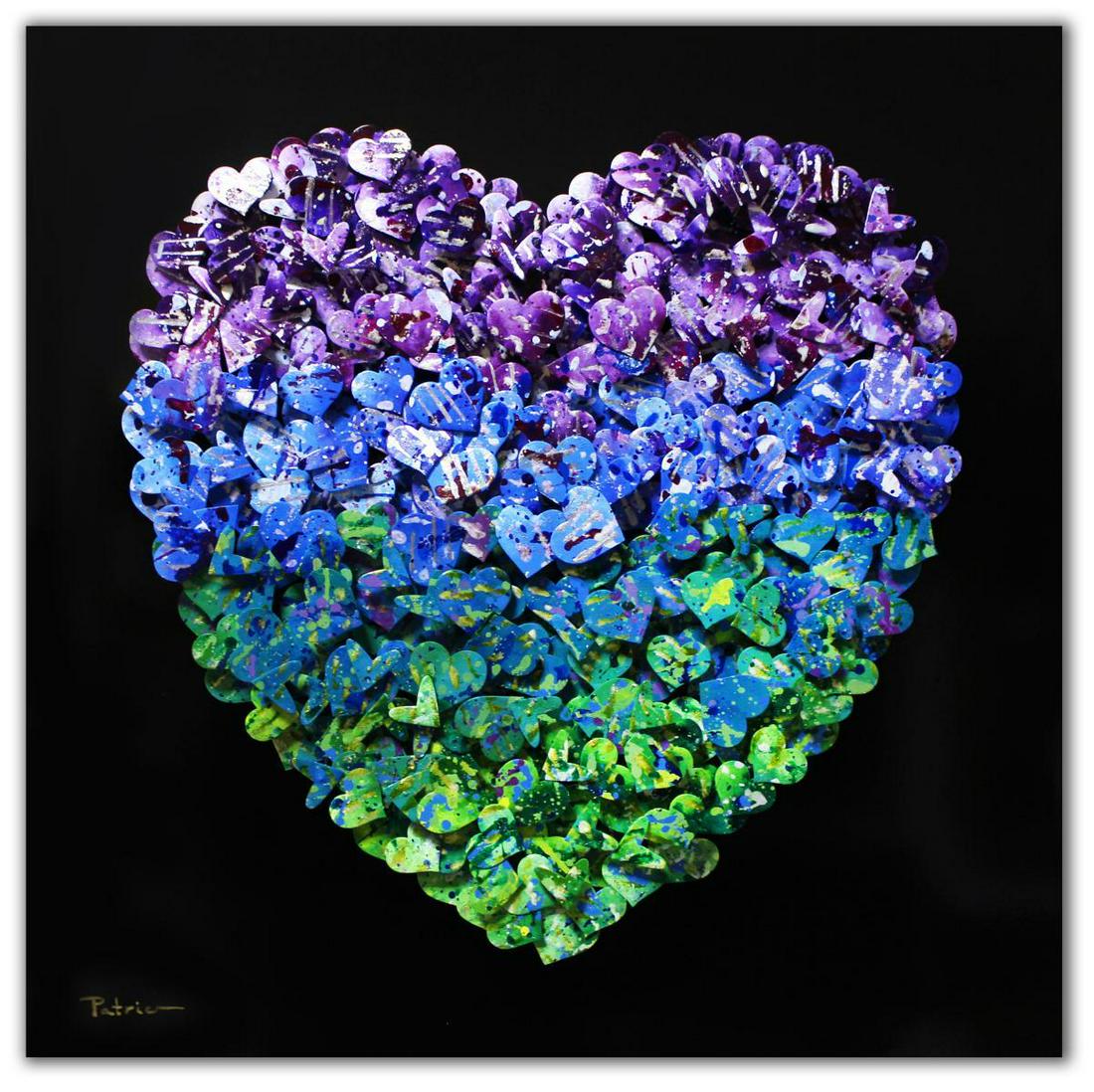 Patricia Govezensky- Original 3D Metal Art on Wood (1 of 4)