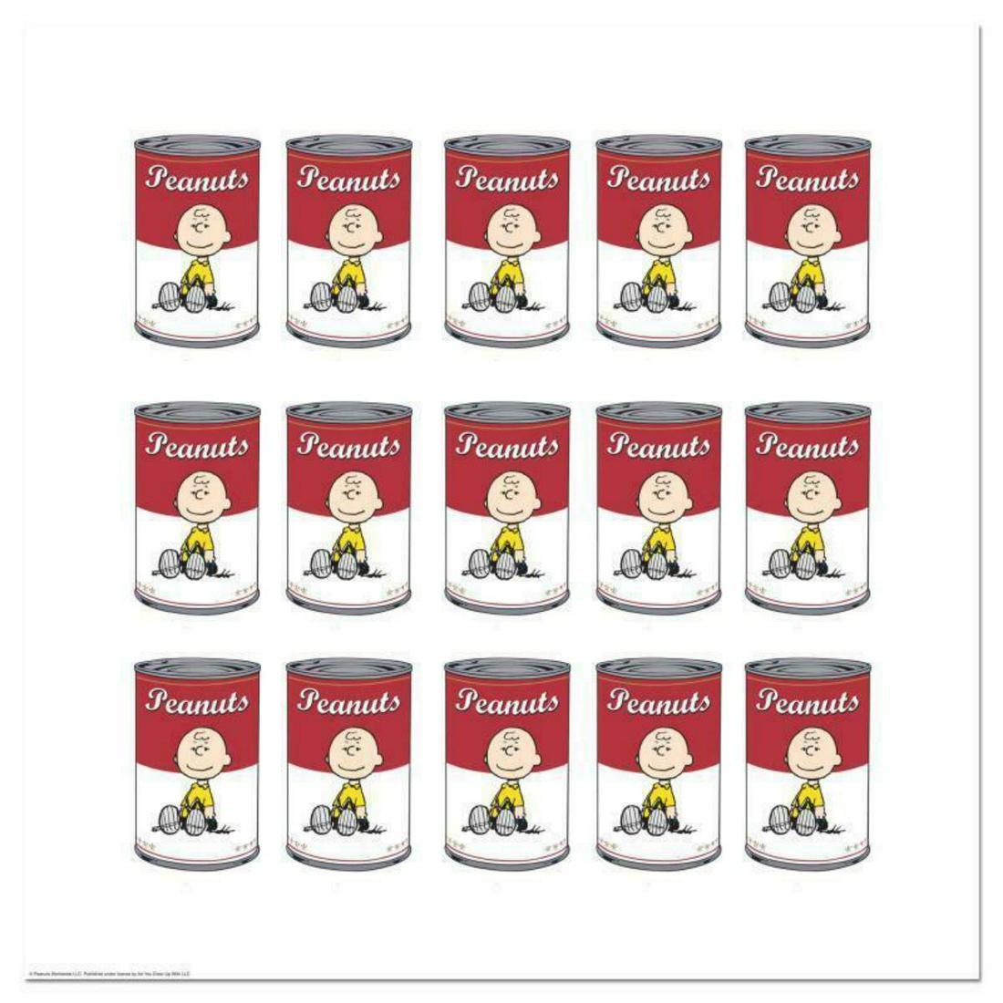 Peanuts, "Can" Hand Numbered Limited Edition Fine Art: A vibrant and striking edition portraying the simple yet emotive art of Charles. M. Schulz, creator of PEANUTS . You'll love the color, it really POPS in person! It looks incredible on the wall and wi