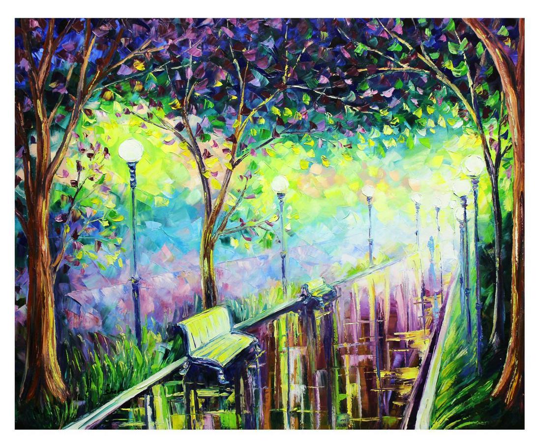 Svyatoslav Shyrochuk- Original Oil on Canvas "Far Away (1 of 2)