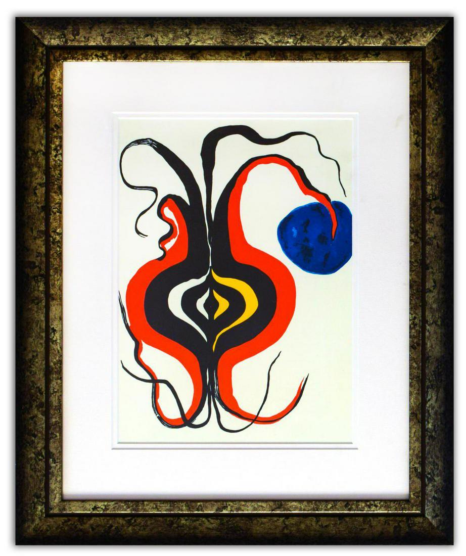 Alexander Calder- Lithograph "DLM156 - Bulbe" (1 of 2)