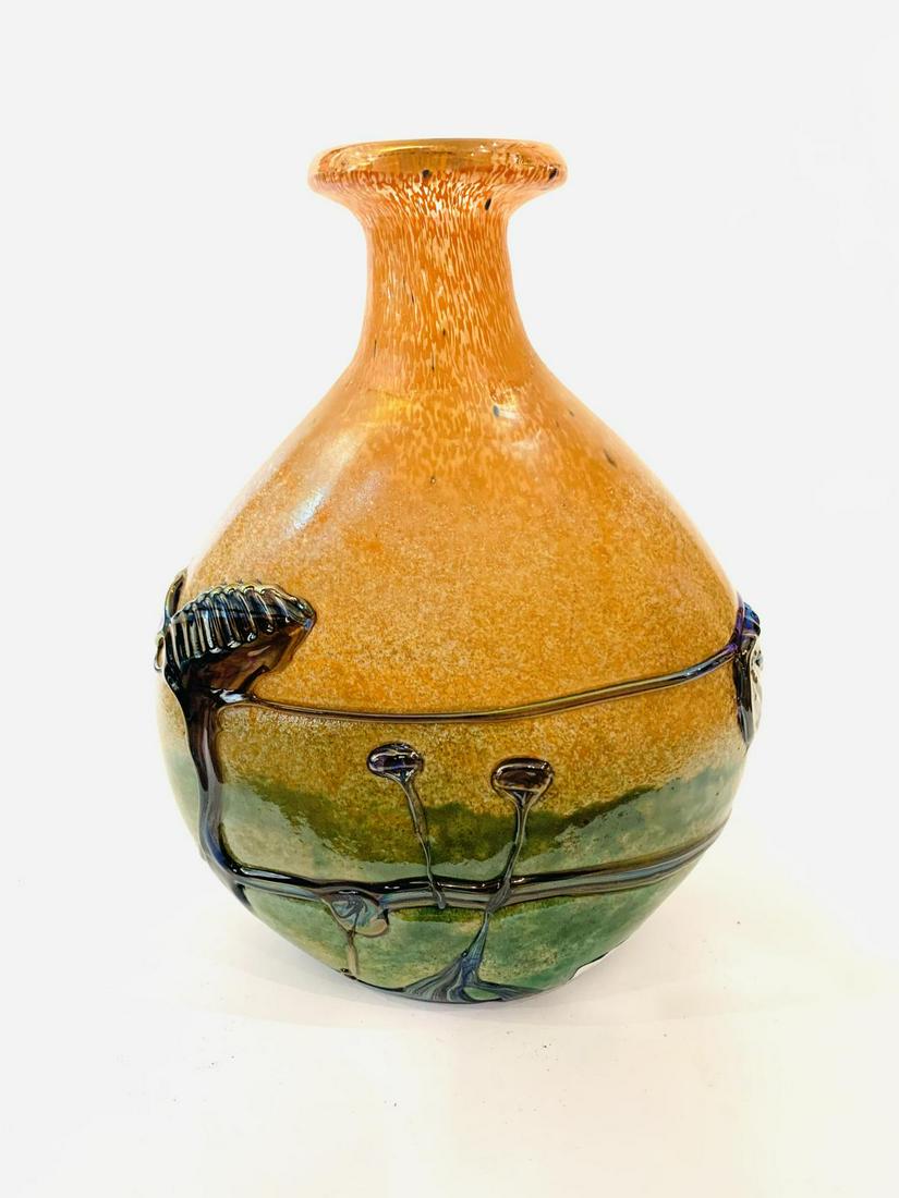 Jean-Claude Novaro Hand blown one of a kind glass: Artist: Jean-Claude Novaro. Medium: Hand blown one of a kind glass sculpture . Title: . Signature: Hand signed . Reference# 30805.