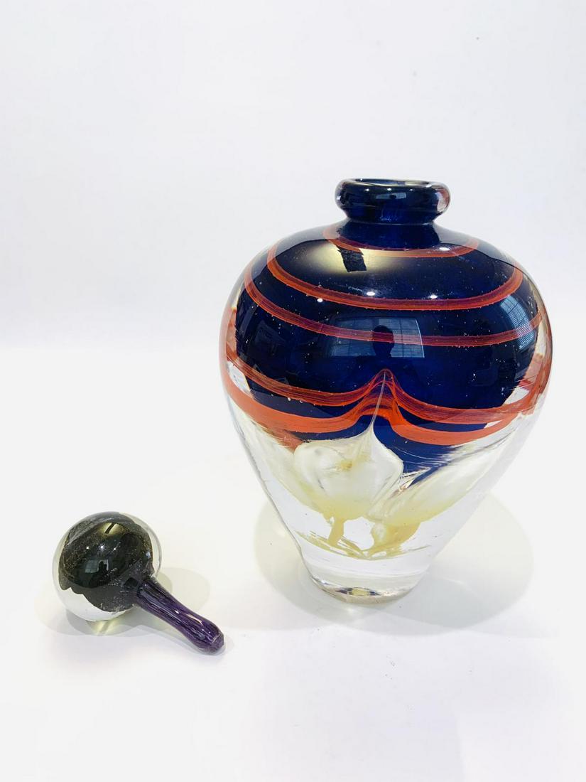 Jean-Claude Novaro Hand Blown One-of-a-kind Glass: Artist: Jean-Claude Novaro. Medium: Hand Blown One-of-a-kind Glass Sculpture. Title: . Signature: Signed. Size: 10x8". Certificate of authenticity: Is included. Reference# 30595.