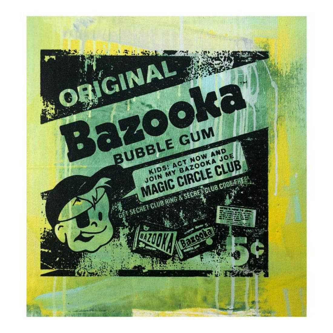 Gail Rodgers, "Bazooka Joe" Hand Signed Original Hand (1 of 2)