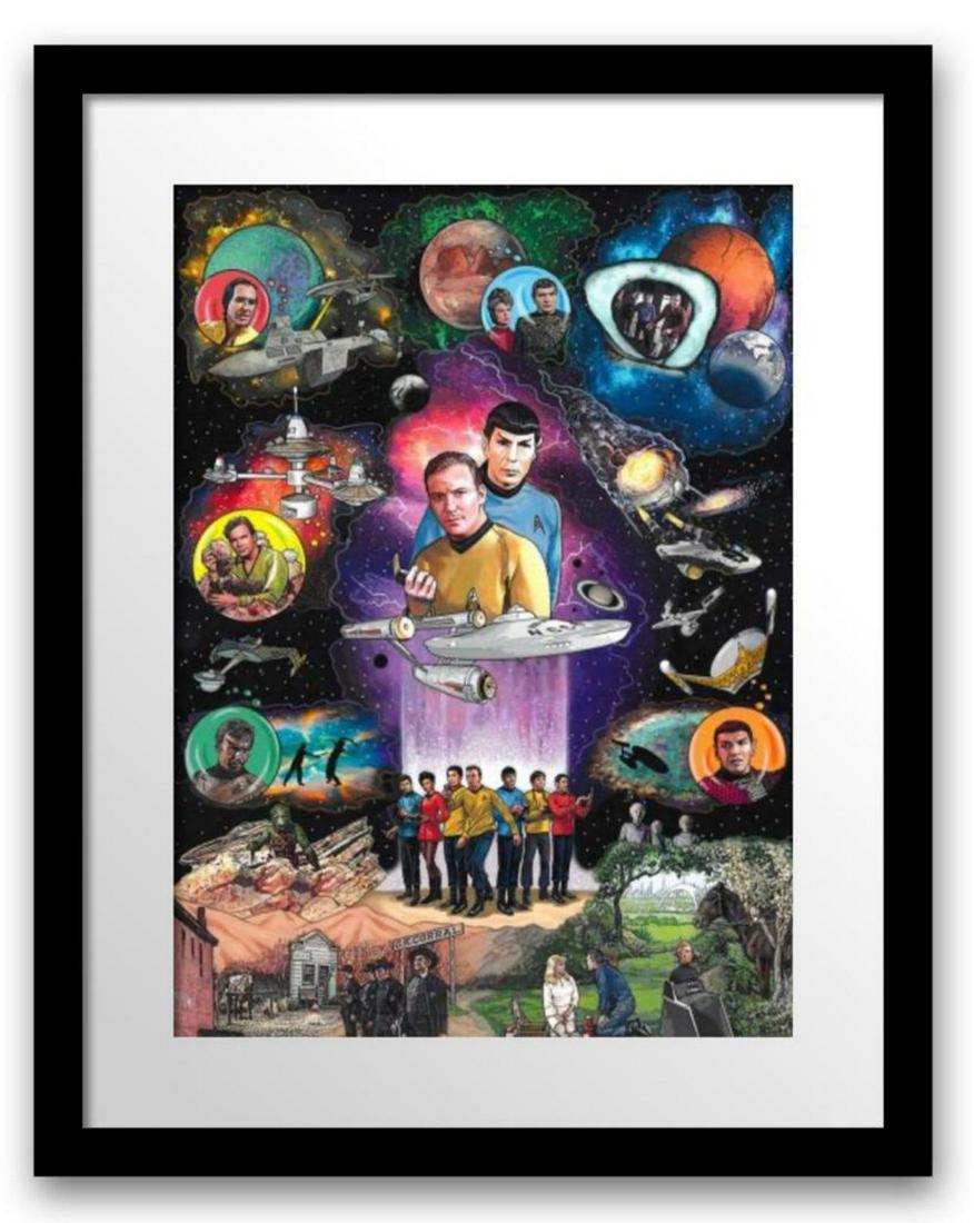 Charles Fazzino- 3D Construction Silkscreen giclee on (1 of 5)