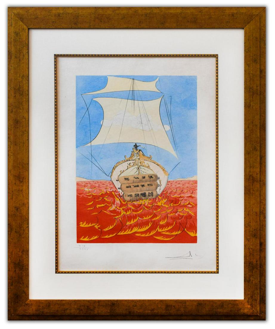 Salvador Dali- Original Lithograph "Levi (From Twelve (1 of 4)