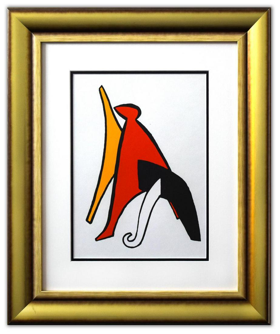 Alexander Calder- Lithograph "DLM141 - Sabot et bonnet (1 of 2)