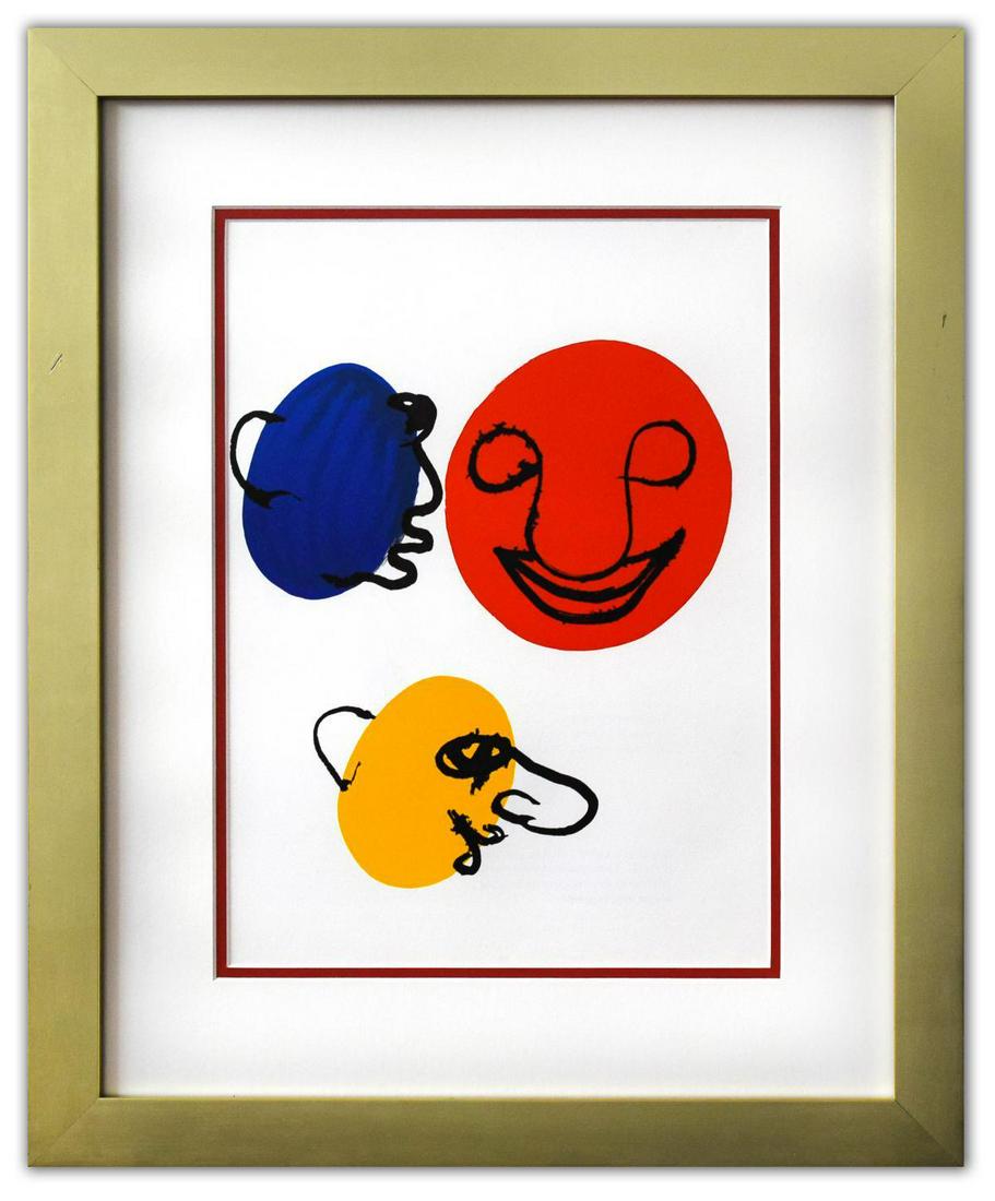 Alexander Calder- Lithograph "DLM221 - Visages" (1 of 2)