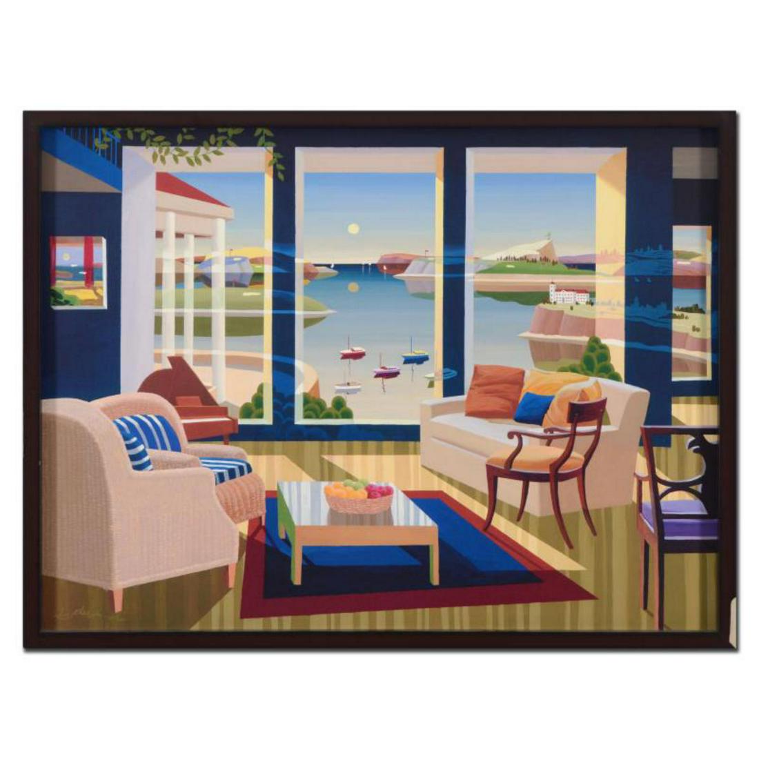 Datian, "Cerulean Sea" Framed Limited Edition on (1 of 2)