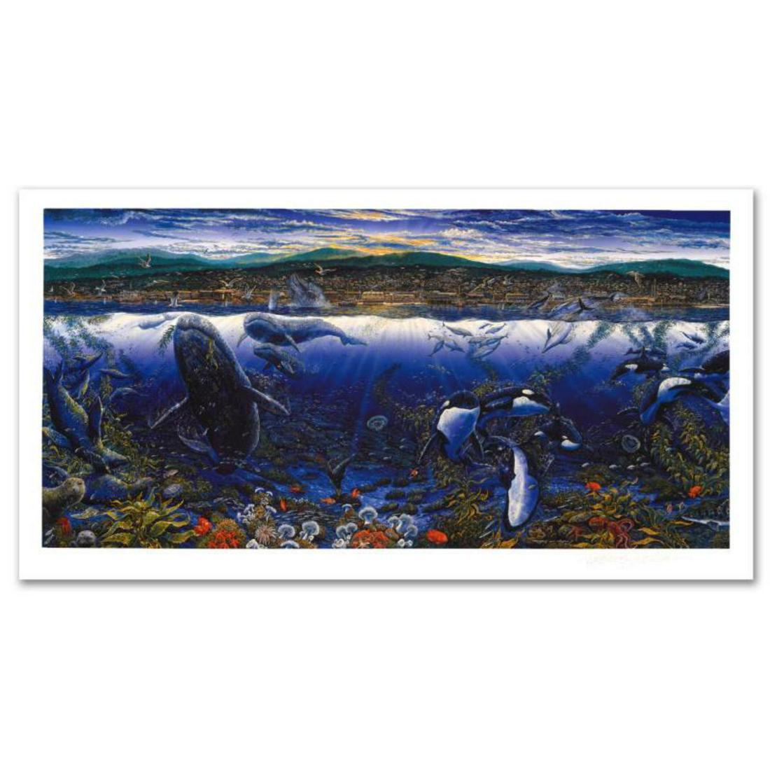 "Golden Light on Cannery Row" Limited Edition Mixed (1 of 1)