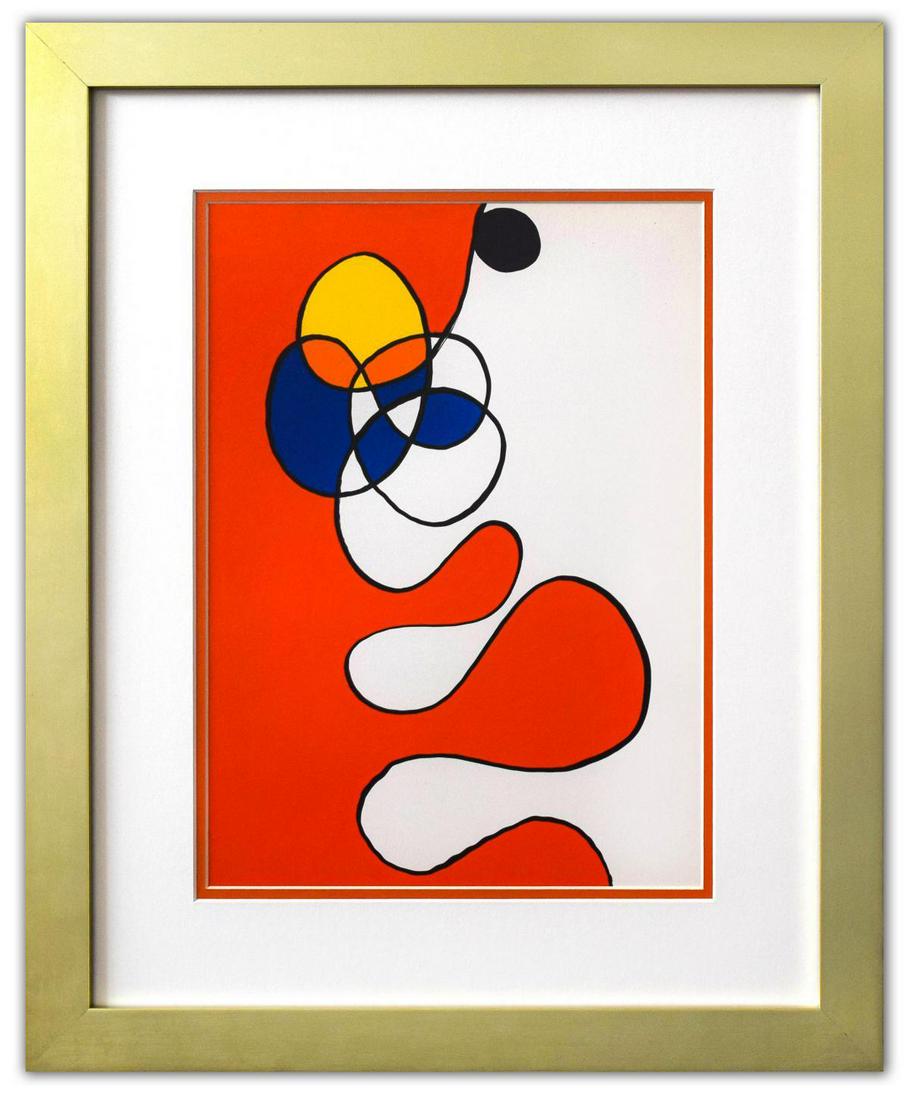 Alexander Calder- Lithograph "DLM173 - Composition V" (1 of 2)