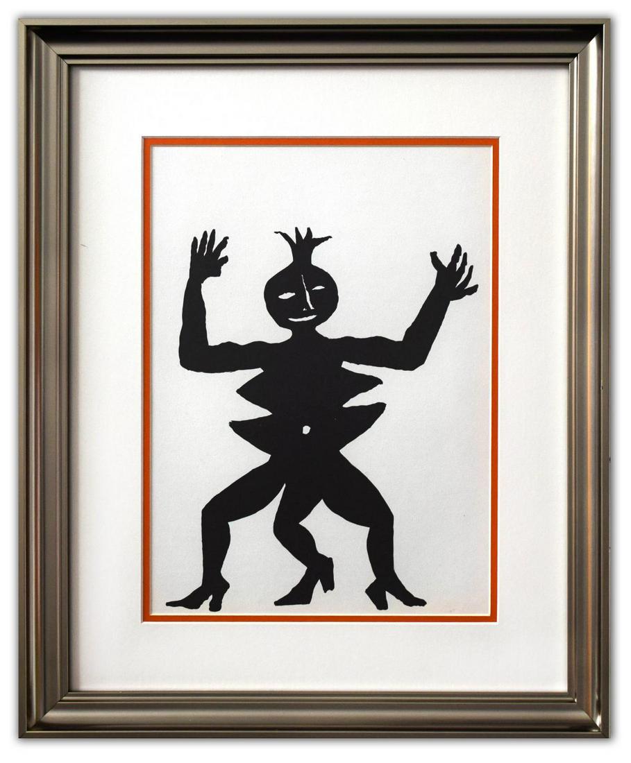 Alexander Calder- Lithograph "DLM212 - Mama Citron" (1 of 2)