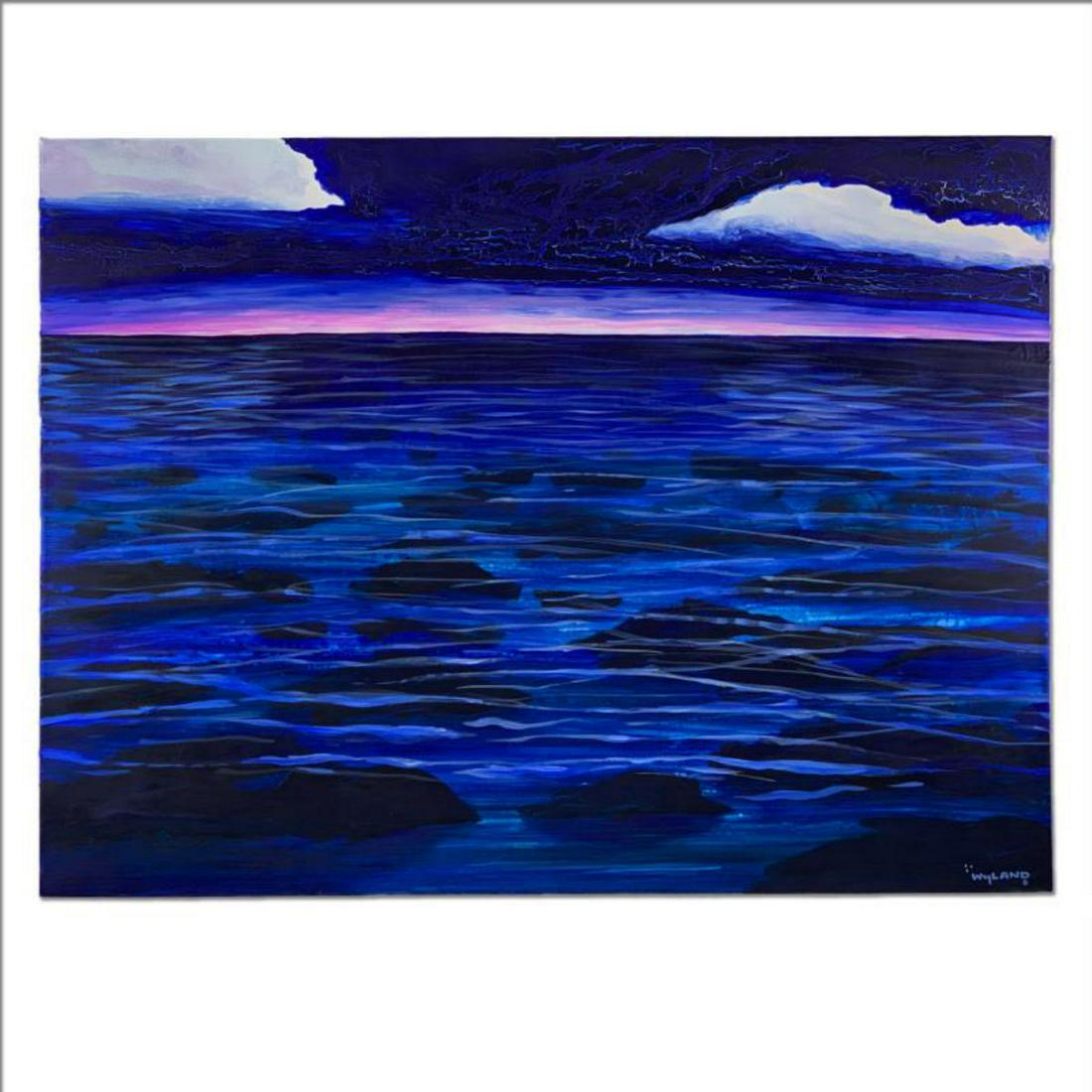 Wyland, "Hawaii Reef" Hand Signed Original Painting on (1 of 2)