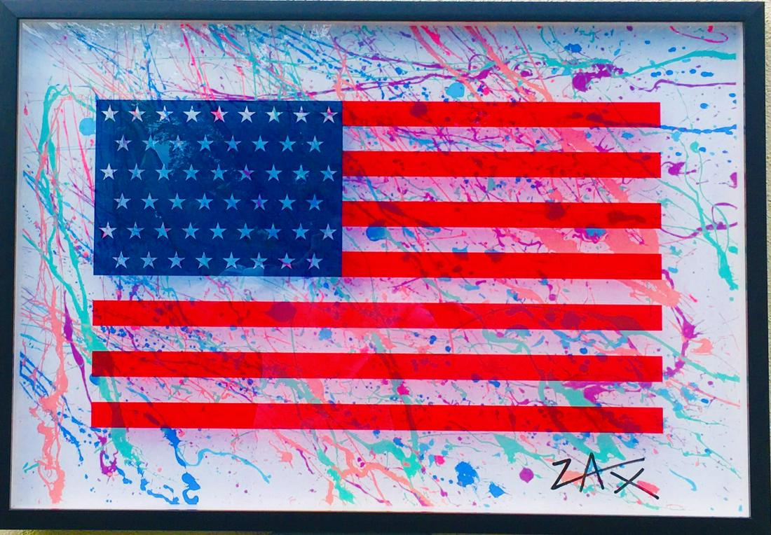 E.M. ZAX  Original one of kind 3d Wall sculpture (1 of 2)