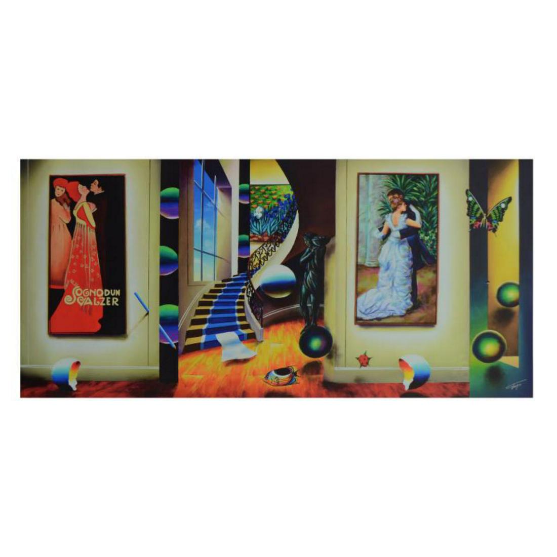 Ferjo, "The Embrace" Limited Edition on Canvas, (1 of 2)