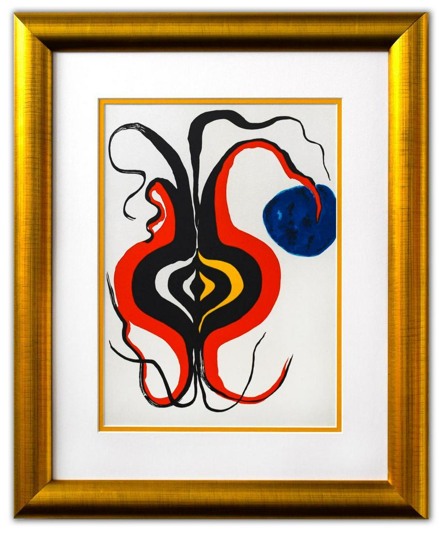 Alexander Calder- Lithograph "DLM156 - Bulbe" (1 of 2)