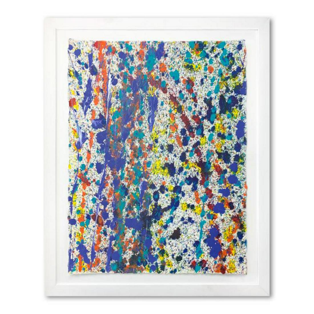 Wyland, "Abstract 53" Framed Original Watercolor (1 of 2)