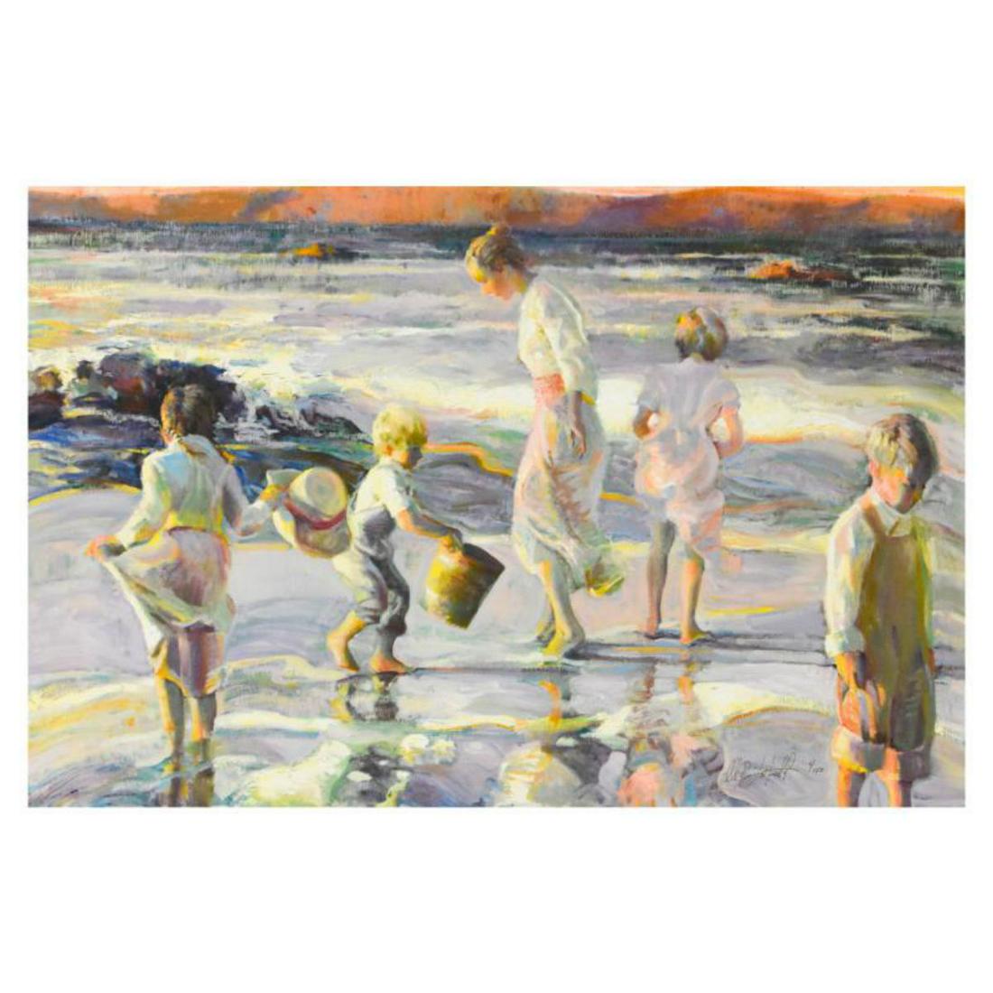 Don Hatfield, "Frolicking at the Seashore" Limited (1 of 2)