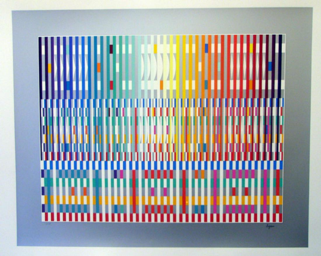 Yaacov Agam Limited Edition Hand Signed and Numbered (1 of 1)