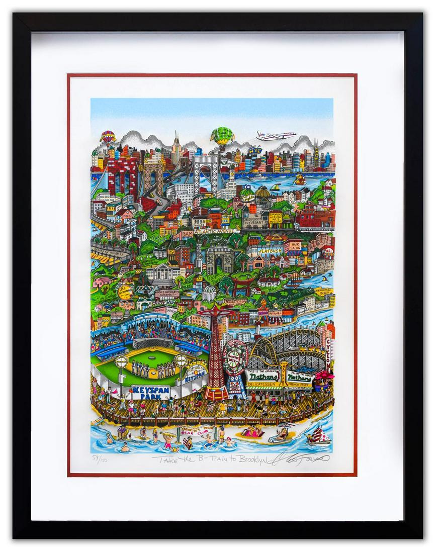 Charles Fazzino- 3D Construction Silkscreen Serigraph (1 of 2)