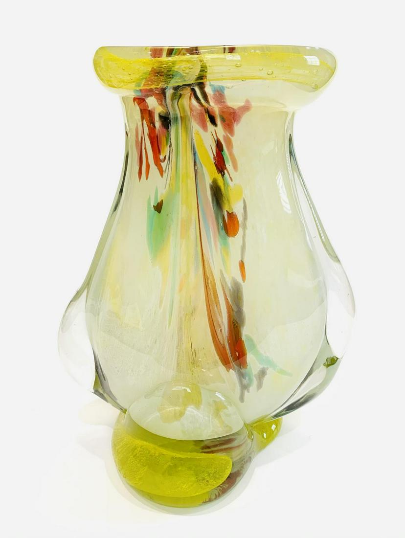 Jean-Claude Novaro Hand Blown One-of-a-kind Glass (1 of 2)