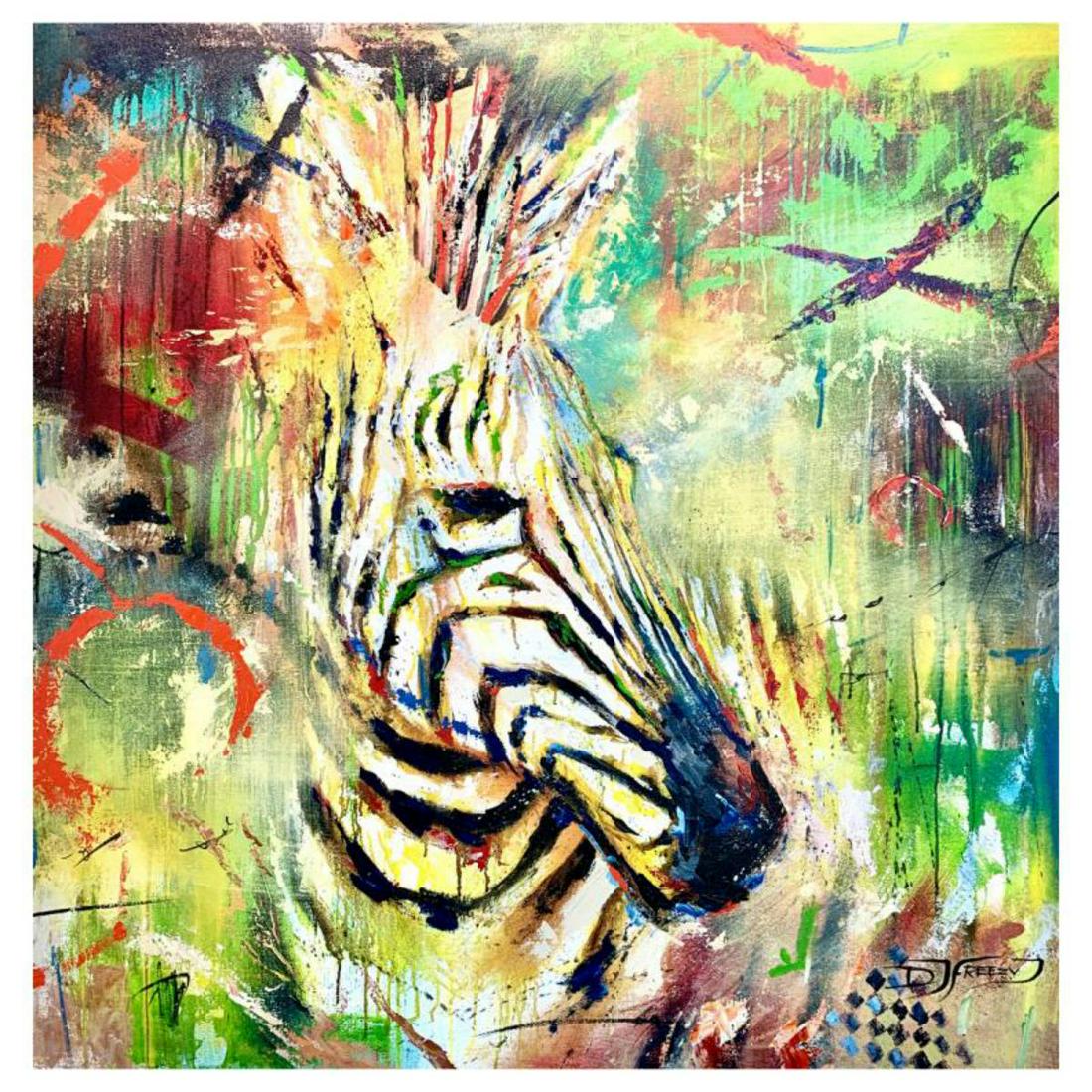 John Milan, "Untitled V" Hand Signed Original Painting (1 of 1)