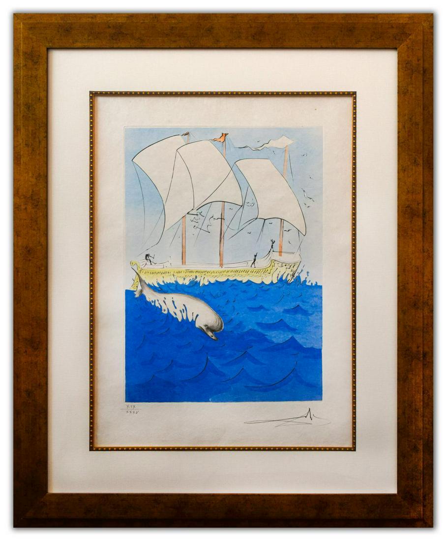 Salvador Dali- Original Lithograph "Zebulun (From (1 of 4)