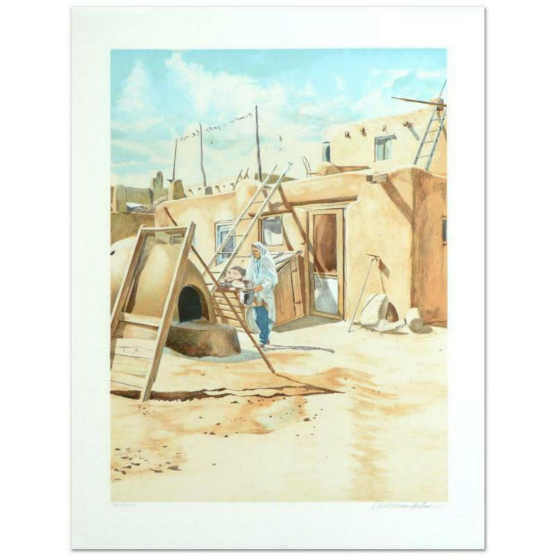 William Nelson, "Adobe Man" Limited Edition Serigraph, (1 of 2)