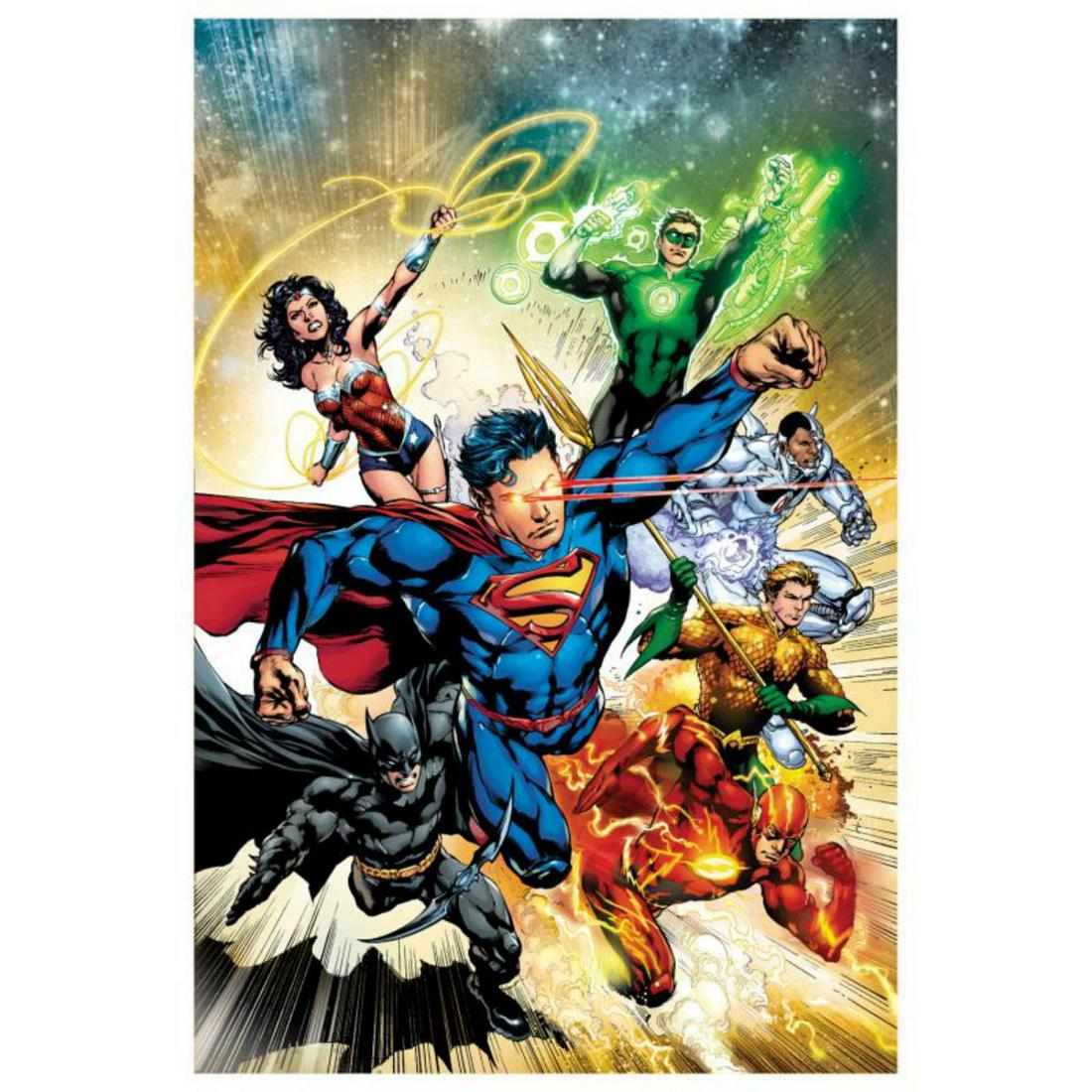 DC Comics, "Justice League #2" Numbered Limited Edition (1 of 3)