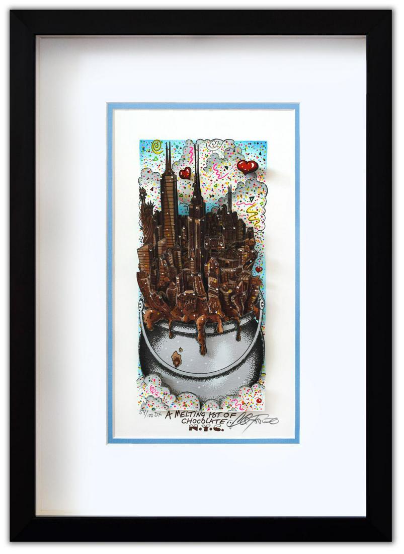 Charles Fazzino- 3D Construction Silkscreen Serigraph (1 of 3)