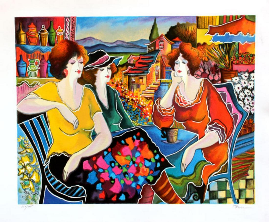 Patricia Govezensky- Original Serigraph on Paper "Girl (1 of 3)