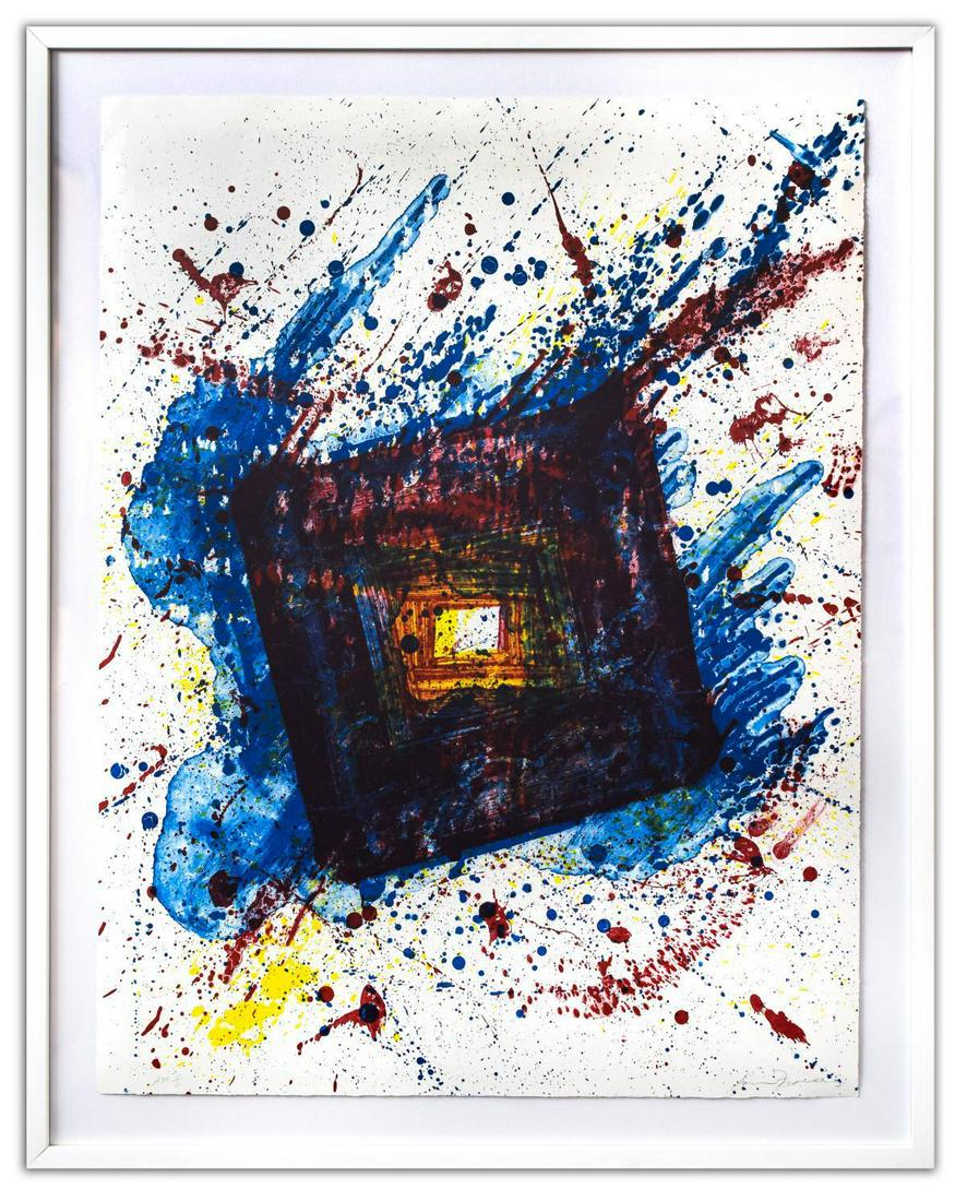 SAM FRANCIS (1923-1994)- Lithograph in colours on (1 of 4)