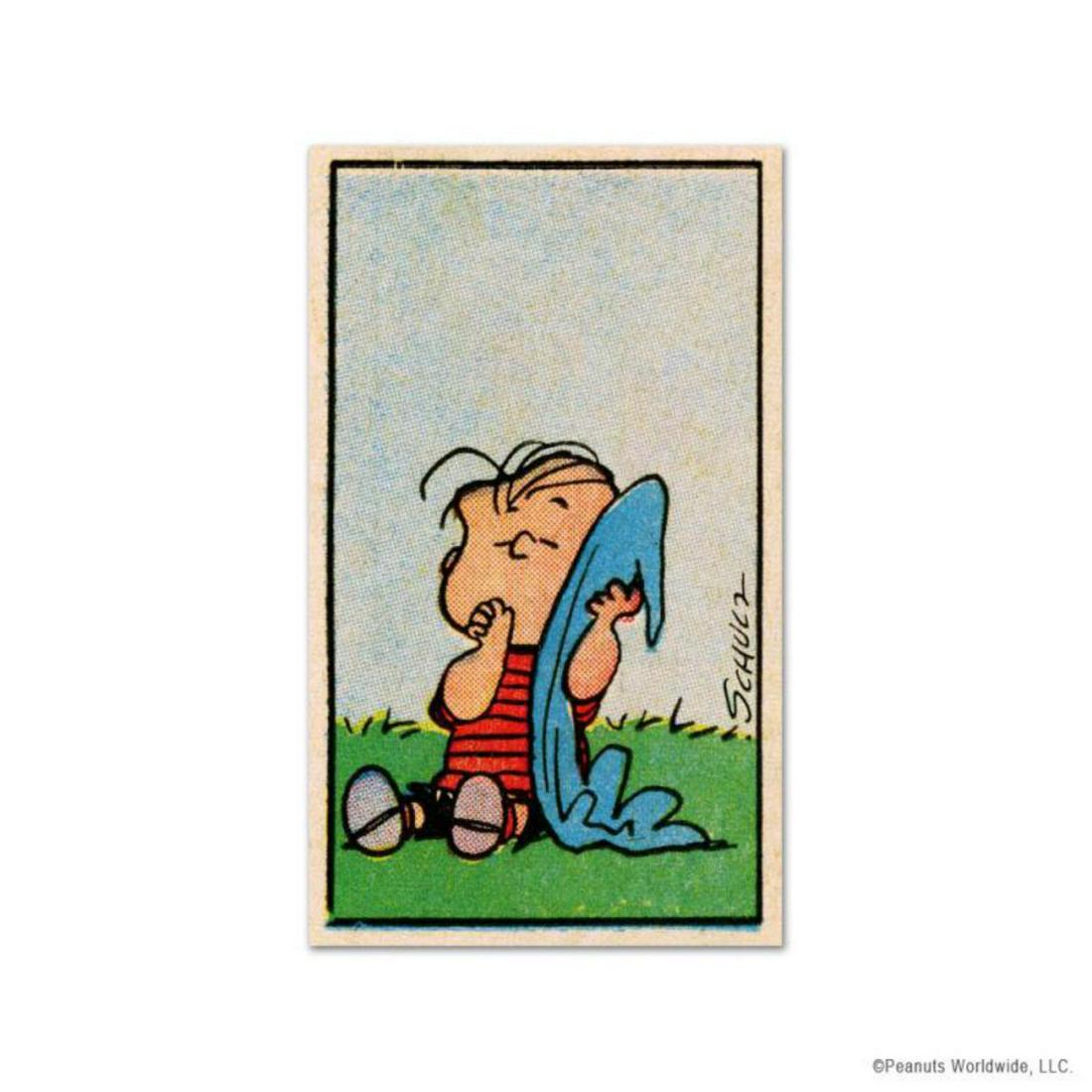 Peanuts, "Blanket" Hand Numbered Limited Edition Fine: A vibrant and striking edition portraying the simple yet emotive art of Charles. M. Schulz, creator of PEANUTS . You'll love the color, it really POPS in person! A celebration of the classic comic sty