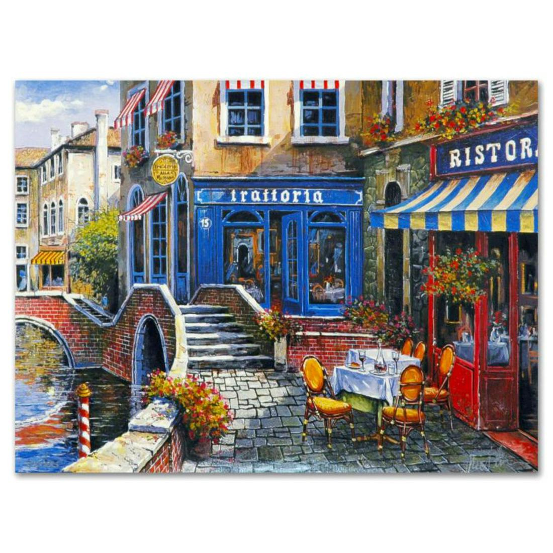 Anatoly Metlan, "Outdoor Cafe" Limited Edition (1 of 2)