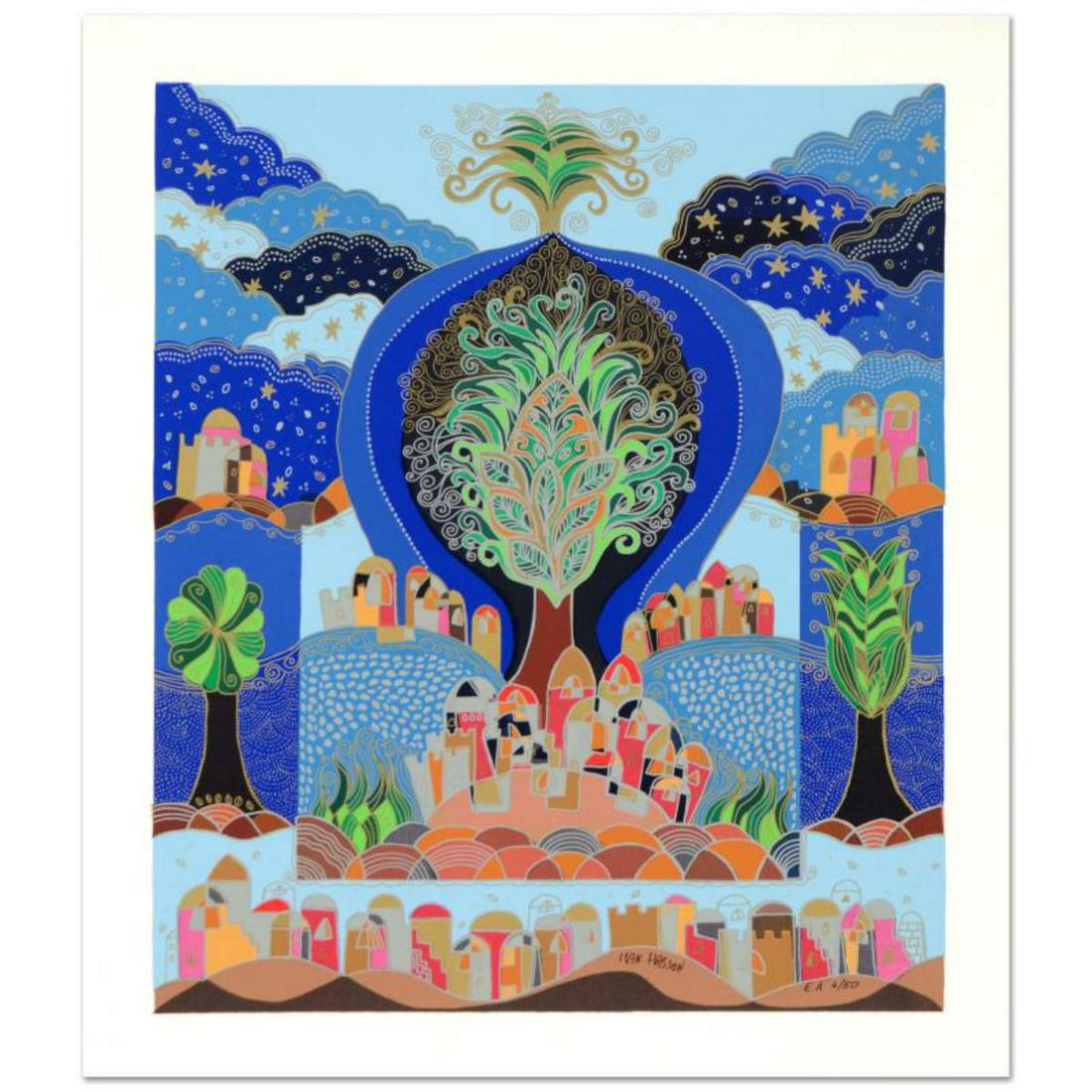 Ilan Hasson, "Tree of Life" Limited Edition Serigraph, (1 of 2)