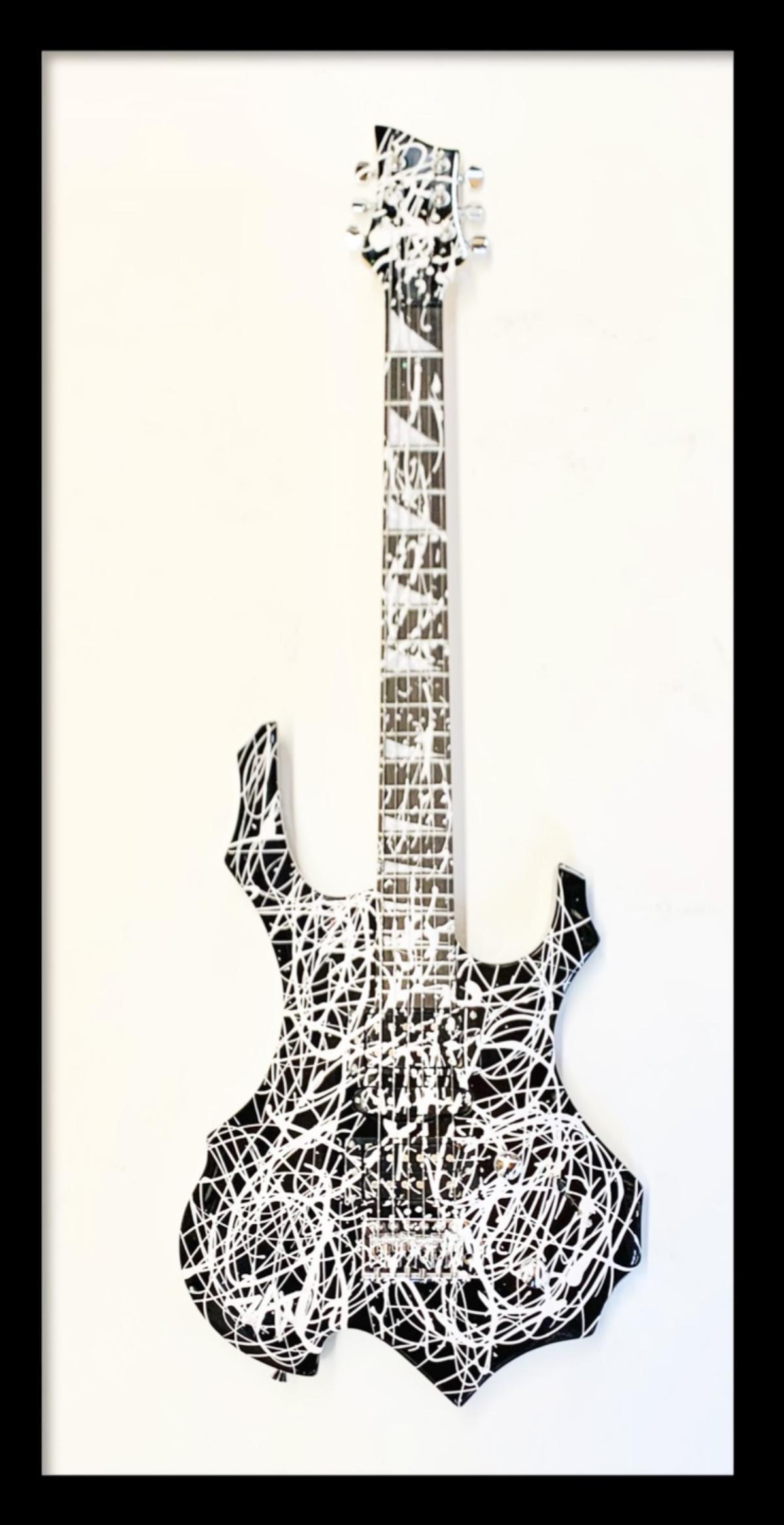 E.M. Zax One of a Kind Hand Painted Electric Guitar (1 of 3)