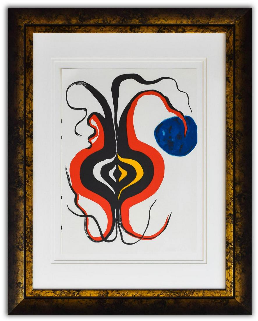 Alexander Calder- Lithograph "DLM156 - Bulbe" (1 of 2)