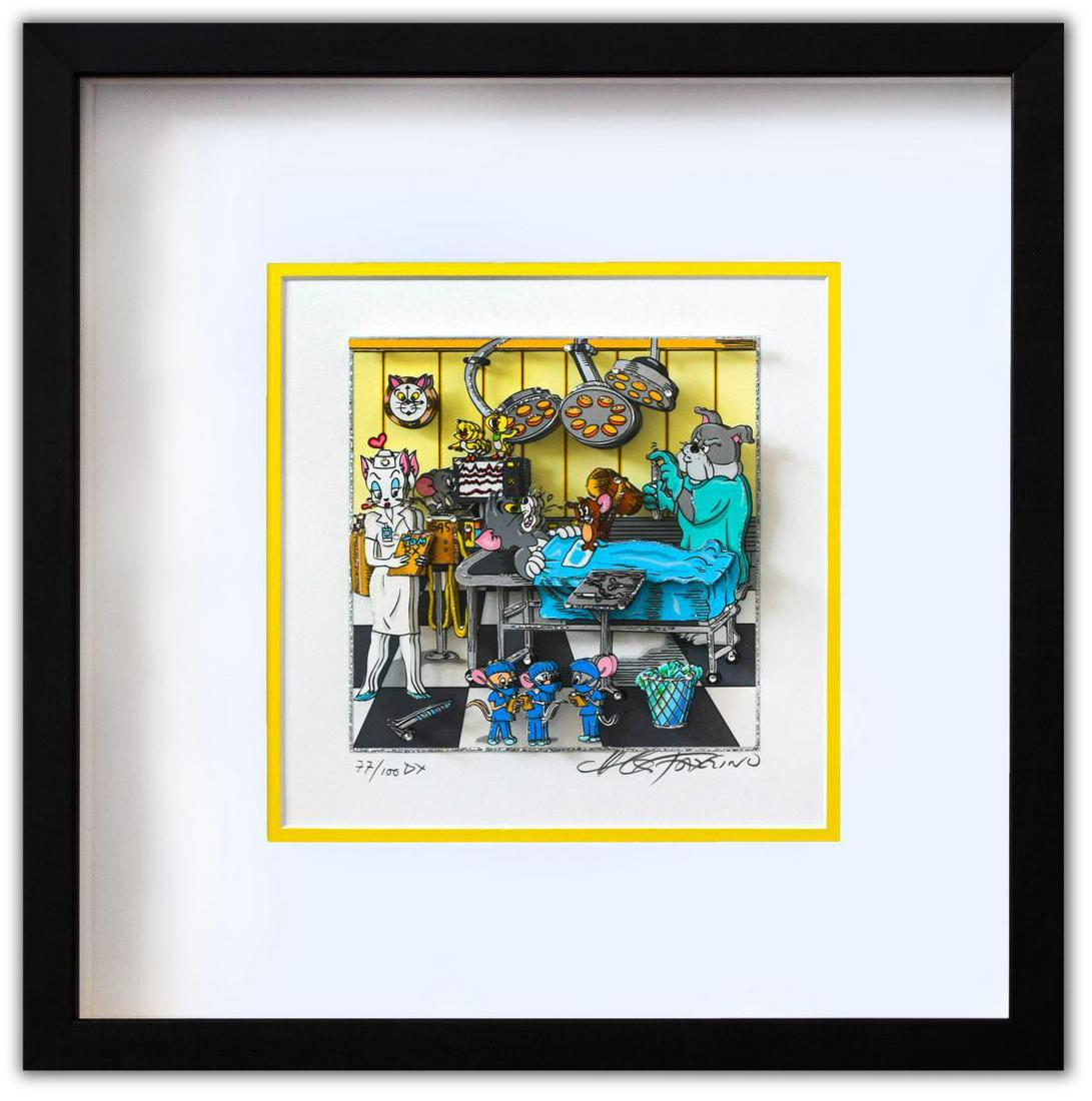 Charles Fazzino- 3D Construction Silkscreen Serigraph (1 of 3)