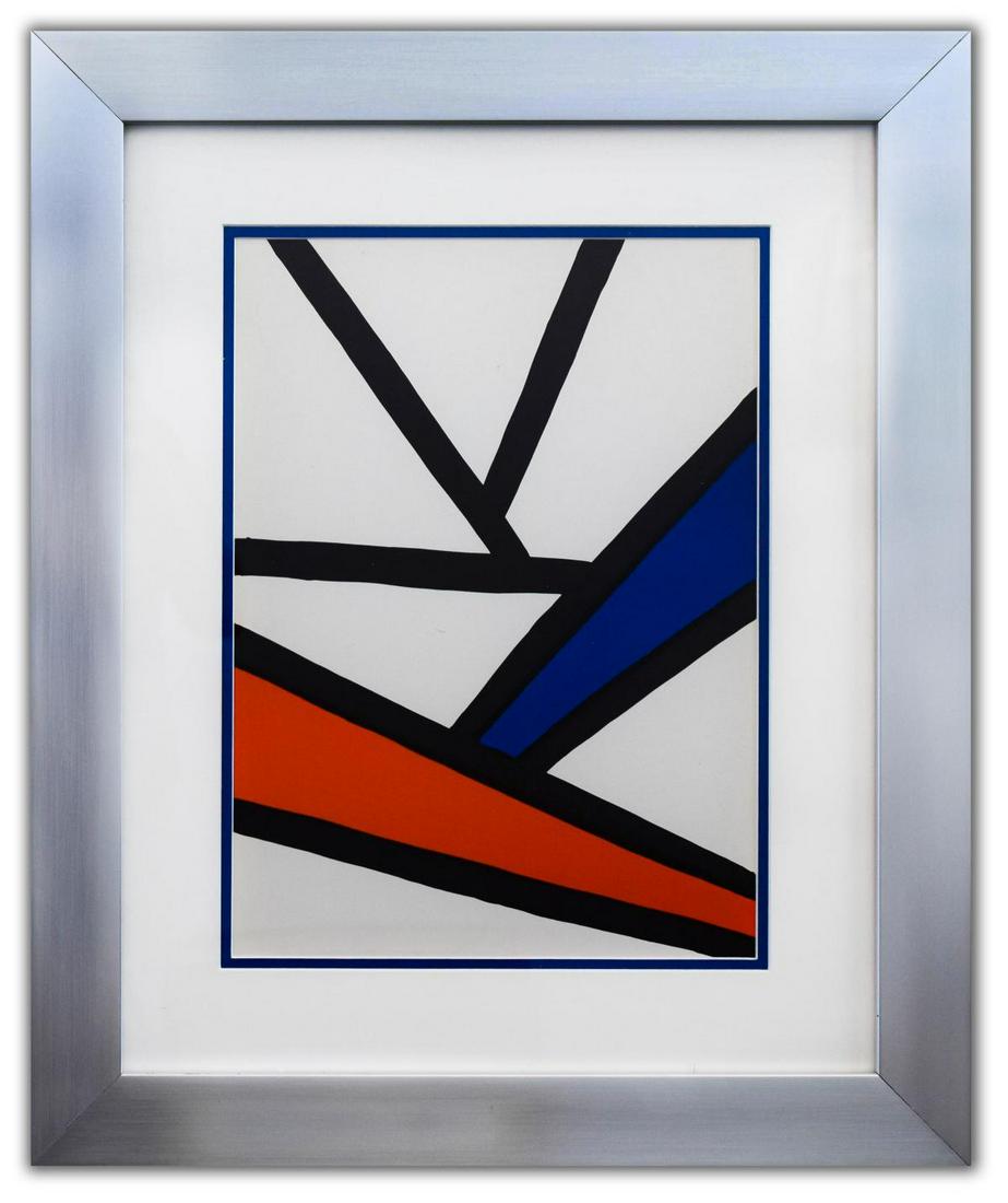 Alexander Calder- Lithograph "DLM173 - Composition III" (1 of 2)