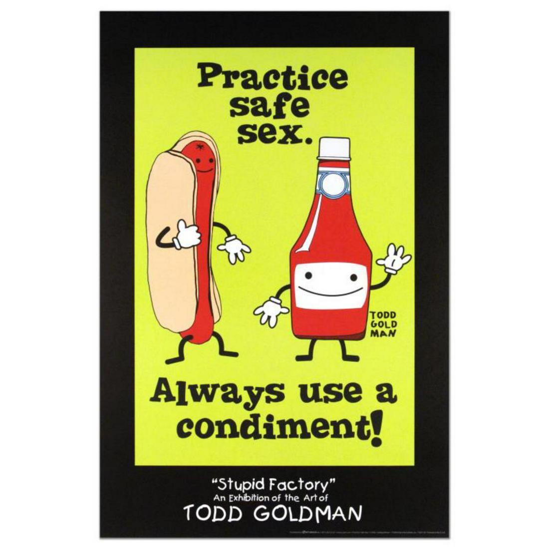 "Practice Safe Sex, Always Use A Condiment" Collectible (1 of 1)