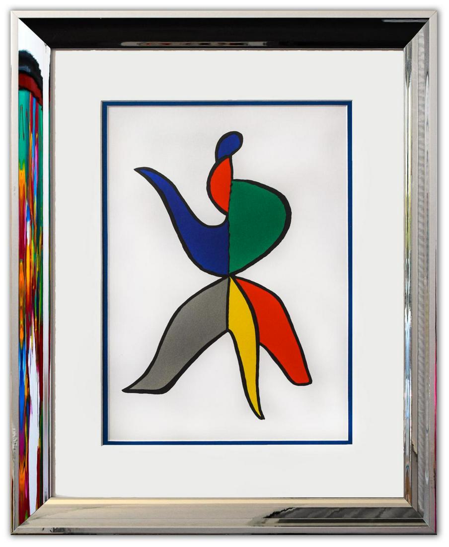 Alexander Calder- Lithograph "DLM141 - Sabot et bonnet (1 of 2)