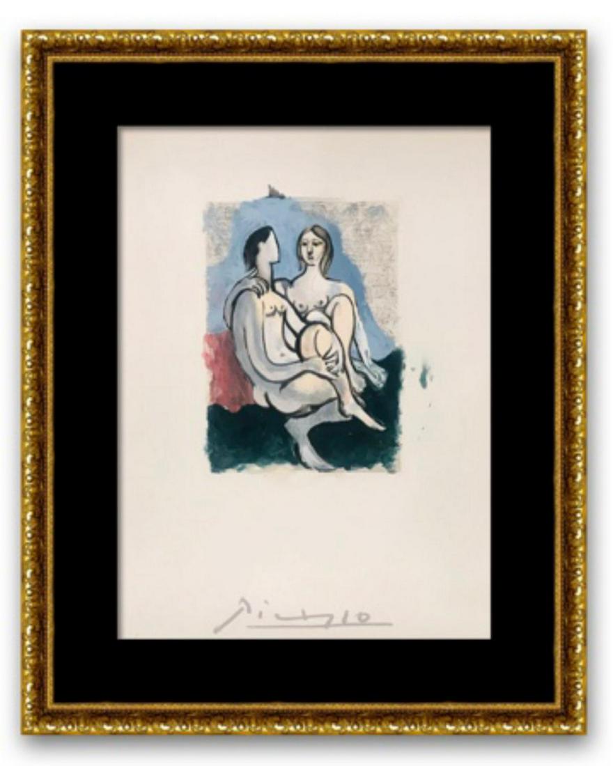 Pablo Picasso- Lithograph on Arches Paper "La Couple" (1 of 1)