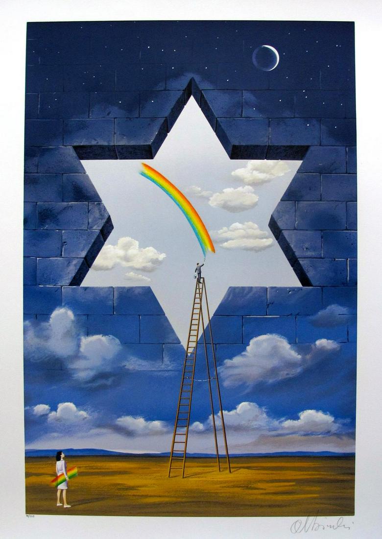 Rafal Olbinski- Hand Pulled Original Lithograph (1 of 1)